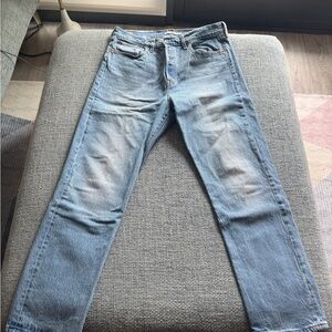 Levi's Women's Light Blue Wedgie Straight Leg Jeans